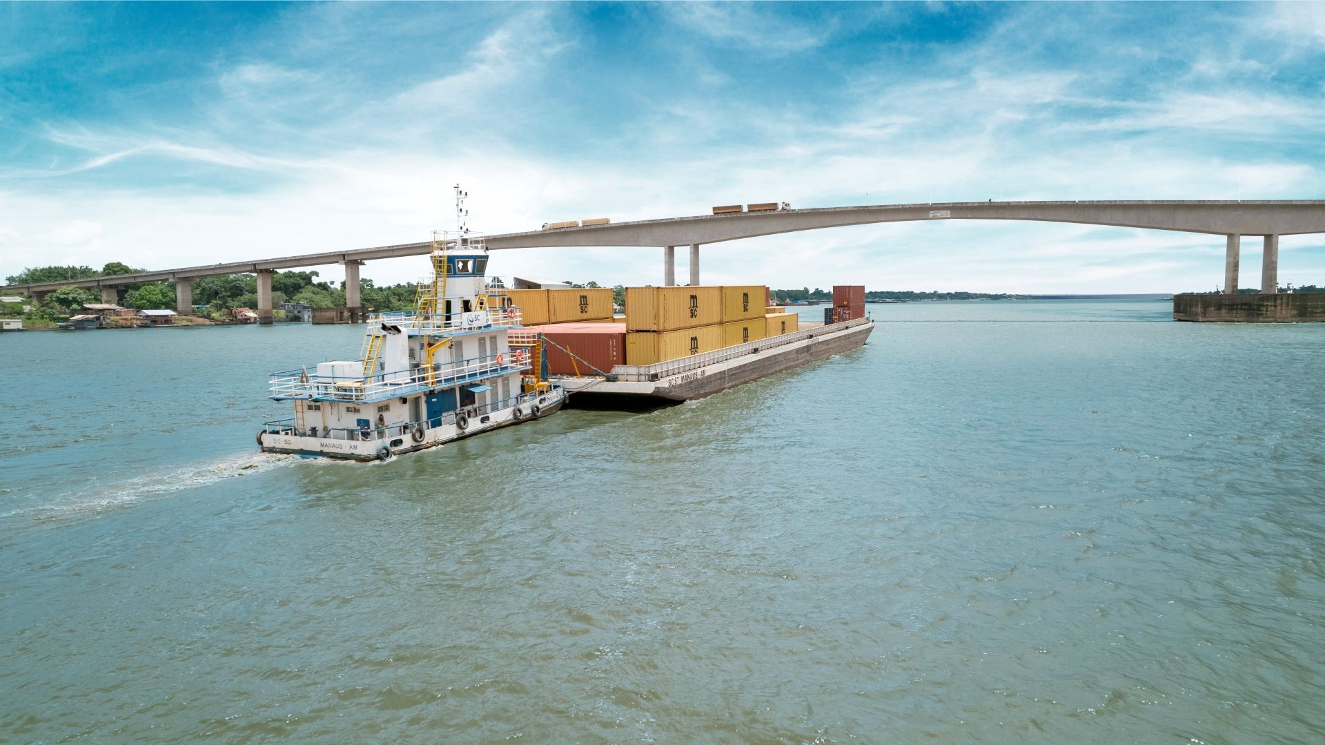 Barge in Porto Velho