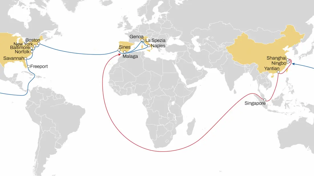 Dragon Trade Map