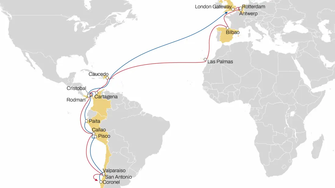 NWC - USA - SAWC Trade Map