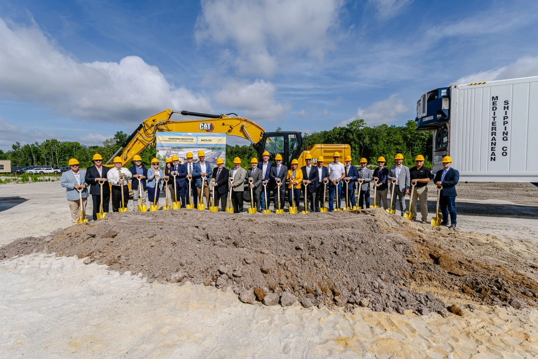 MSC MEDLOG cold storage facility in Savannah Georgia