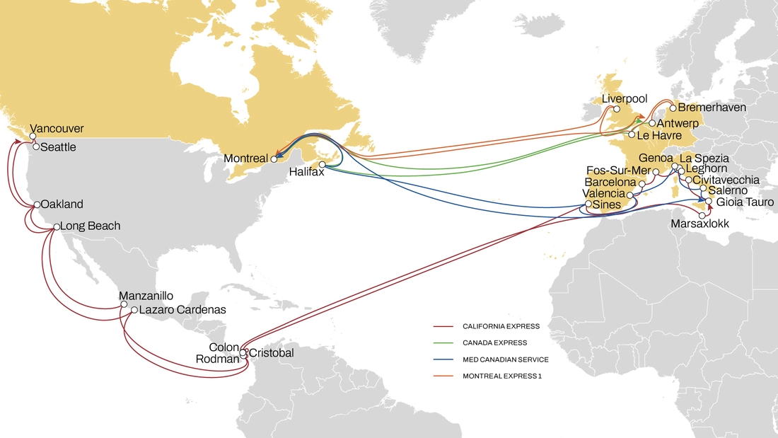 Transatlantic - Canada Europe
