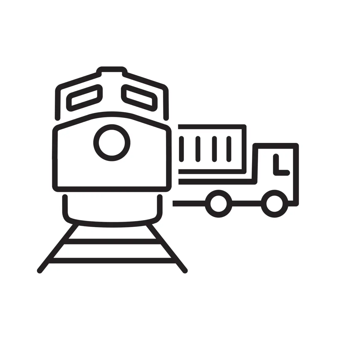 Intermodal solutions - train