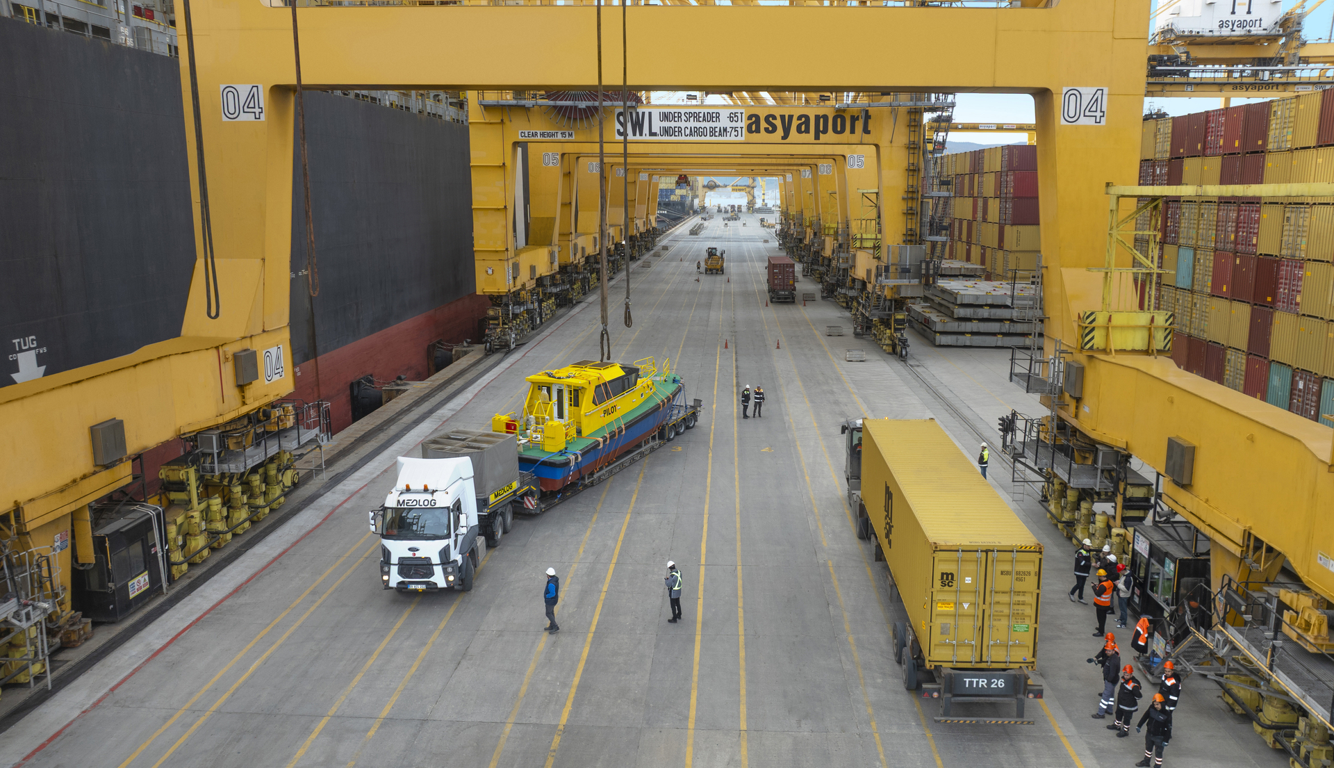 Project cargo at Asyaport 