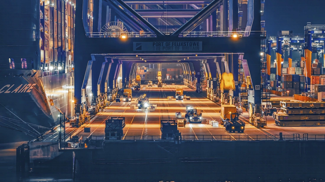 Container terminal operations enhanced by digital technology, automation and supply chain efficiency