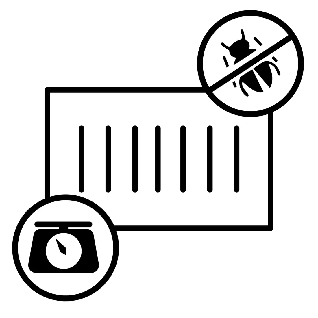 Weighing and fumigation