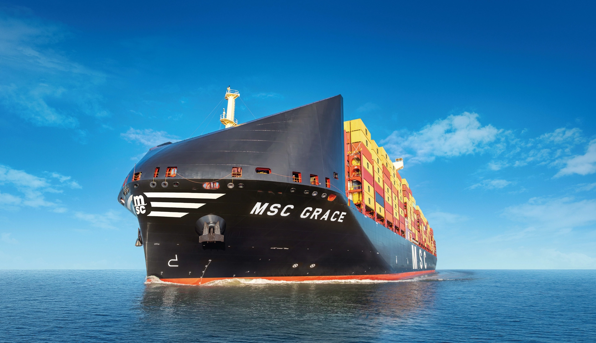MSC Grace sailing
