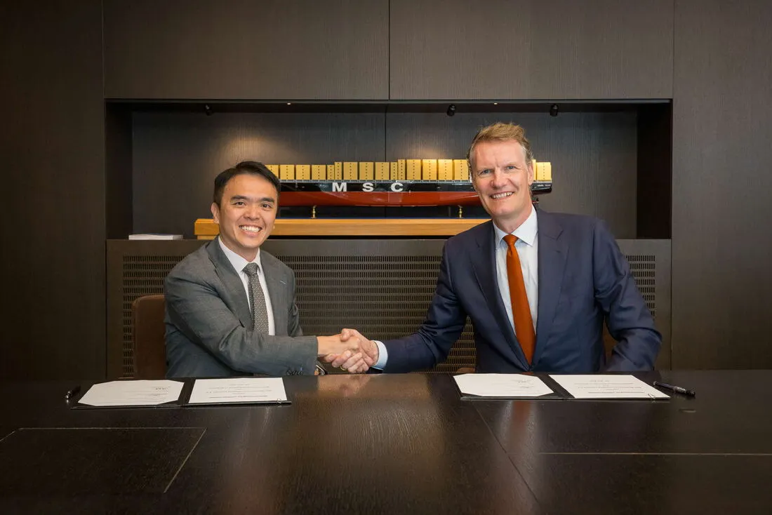 MSC MPA Singapore MoU Signing