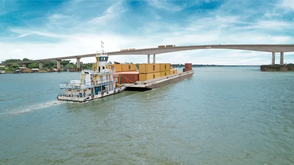 Barge in Porto Velho