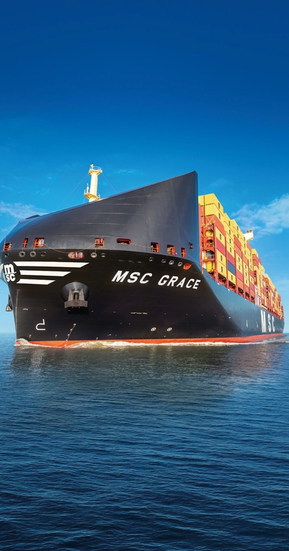 MSC Grace sailing